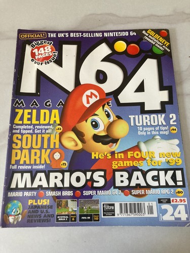 N64 magazine issue - magazine,