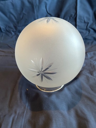 Vintage atomic frosted glass - vintage,