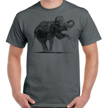 Music Elephant Mens Funny 80s