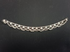 Silver coloured anklet indian - anklet,