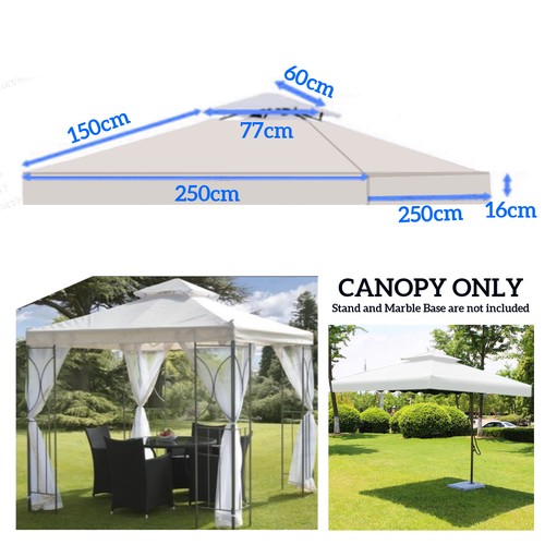 2 tier garden gazebo - tier,
