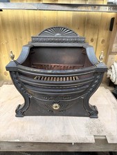 Antique cast iron fire - cast,