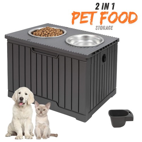 Pet food storage bowl dog - dog, cat