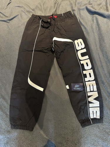 Supreme black track pants - supreme,