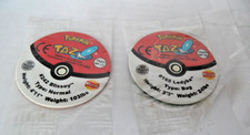 2001 TAZO Pokemon Set of Two