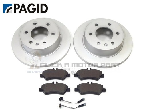 Pagid rear brake - rear, discs