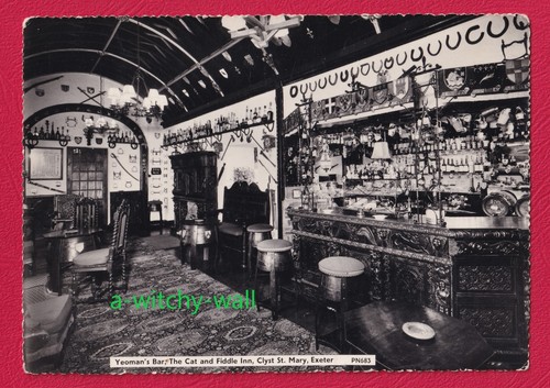 Vintage postcard yeoman - vintage, bar