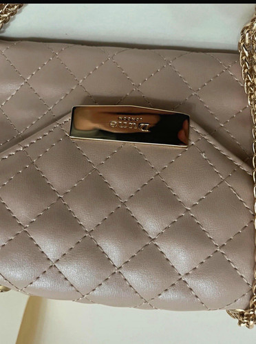 Dune london taupe quilted - london,