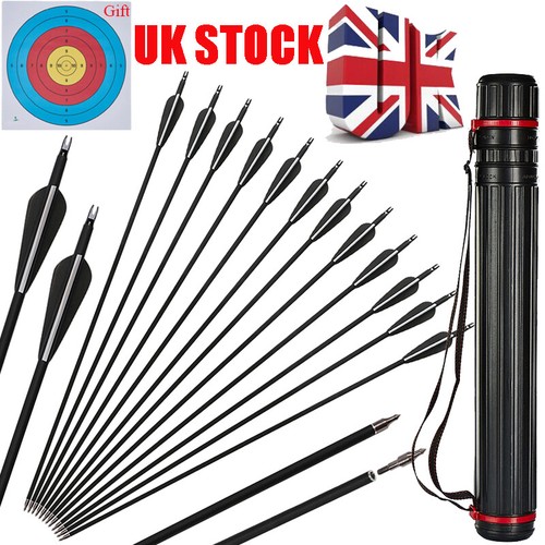 12x archery carbon arrows - 30'',