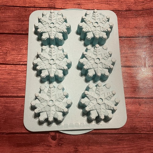 Trudeau silicone 6ct snowflake - silicone,