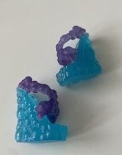 Monster High Dolls Clothes Blue Bubble Wedge Shoes