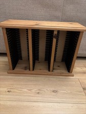 Vintage Solid Pine Wood CD