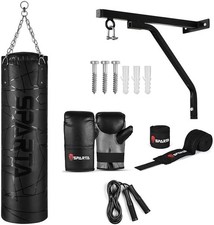 Punch Bag Boxing Bag  2ft 3ft 4ft 5ft Heavy Filled MMA Punching Bag Kick boxing