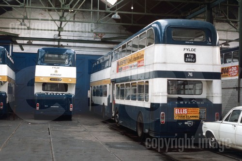 Bus photo fylde 76 atd280j - bus,