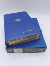 1951 Masonic Bible Blue