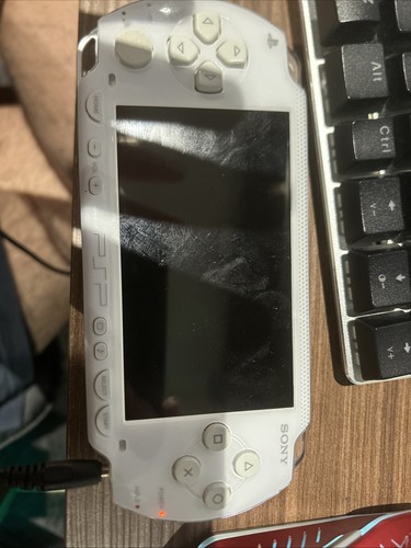 Sony psp white handheld - sony,