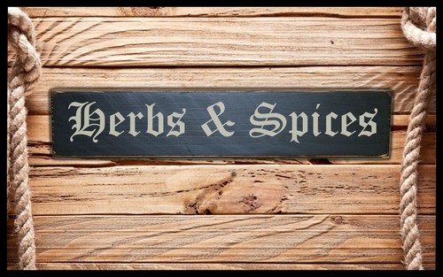 Herbs and spices vintage - herbs, style