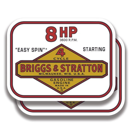 8hp briggs and stratton decal - 8hp,