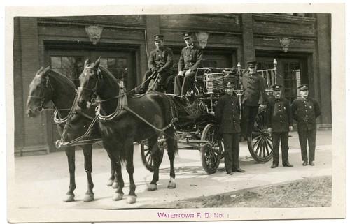 Rppc horse drawn - rppc,