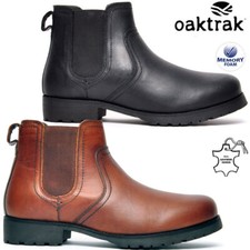 MENS LEATHER BOOTS WALKING