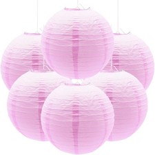 6pcs paper lanterns decoration - lanterns,