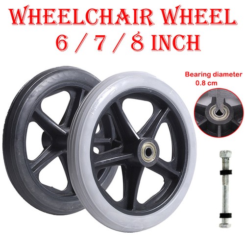 New wheelchair front castor - new,