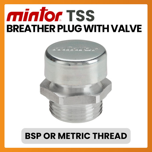 Mintor hydraulic breather - hydraulic, plug