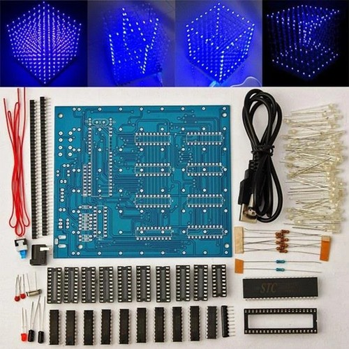 Led cube kit for room - for,