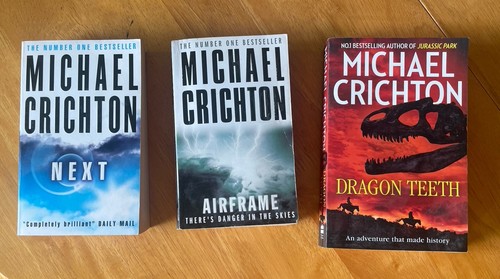 Three michael crichton novels - crichton,
