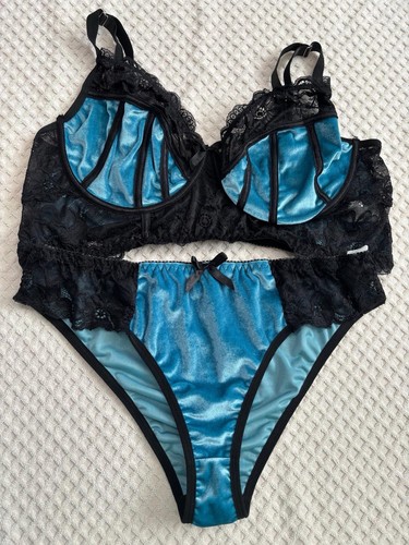 Men sissy frilly blue - men's, ,