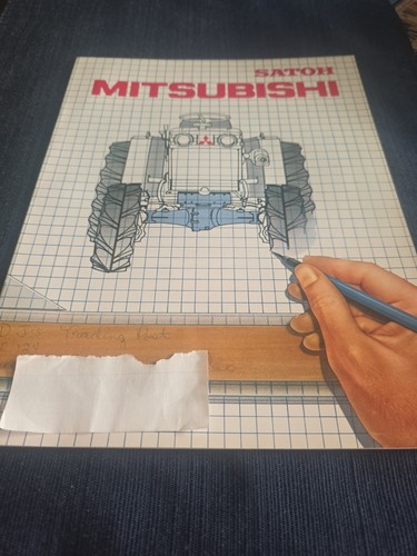 Mitsubishi tractor product - tractor,