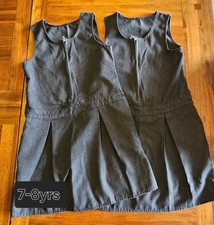 x2 Age 7-8 Girls Grey school