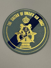 The Sultan of Oman Air Force patch/coaster