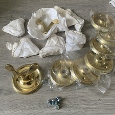 6X  Solid Brass Wall /Door