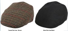 G&H Cap ⵏ Tweed Flat Cap ⵏ