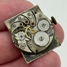23.6mm Cyma Ref 010 Tavannes Manual Wind 15 Jewels Watch Movement Vintage PARTS