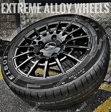 20" Black T-Sport Alloy Wheels