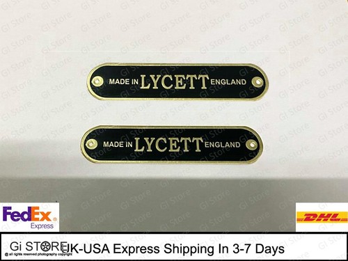 Lycett seat badge - lycett, bsa