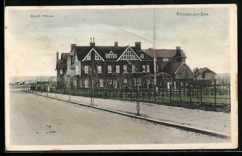 Postcard frinton sea beach - frinton-on-sea,,