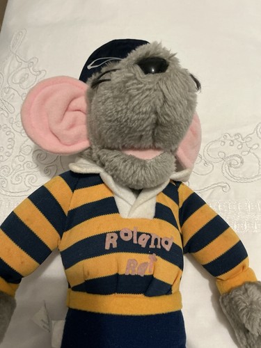 Roland rat superstar plush toy - roland,