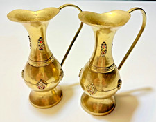 Vintage Indian Brass Vase Jug