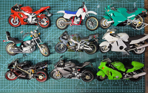 Tamiya motorbikes for - 1/12,