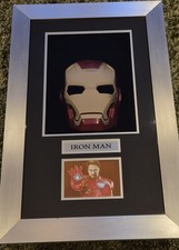 SIGNED IRON MAN DISPLAY –