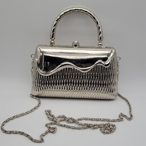 Sasha silver metallic - , top