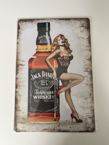 Jack daniels metal tin - metal, sign