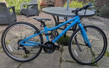 Carrera Subway Junior Hybrid Bike 26" Blue - 13" Frame