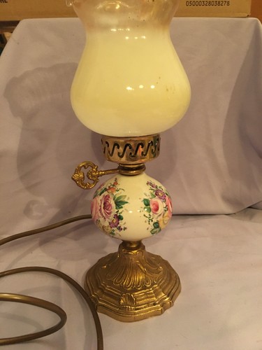 Vintage electric oil lamp - vintage,