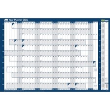 Sasco Mounted Original Year Wall Planner 2026 Board (915 x 610mm) 2410261