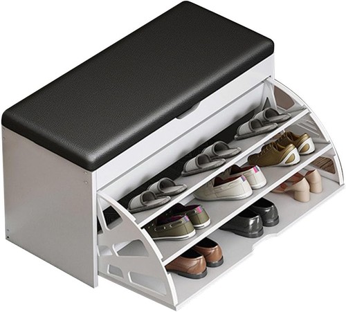 Shoe rack bench storage - shoe,
