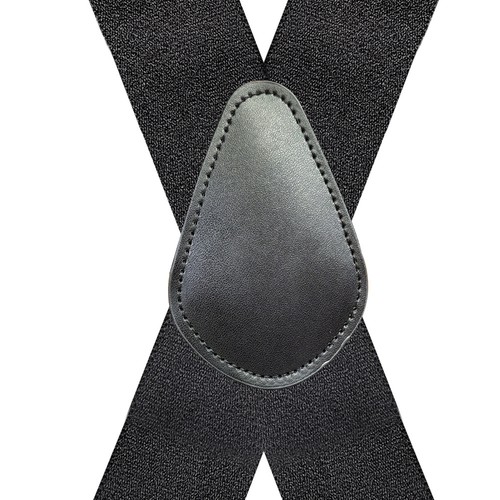 Black men clip elastic - 4-clip,